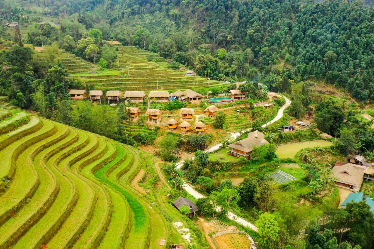 Hoang Su Phi Bungalow Eksteriør bilde