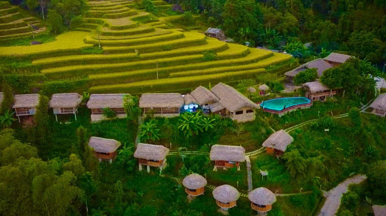 Hoang Su Phi Bungalow Eksteriør bilde