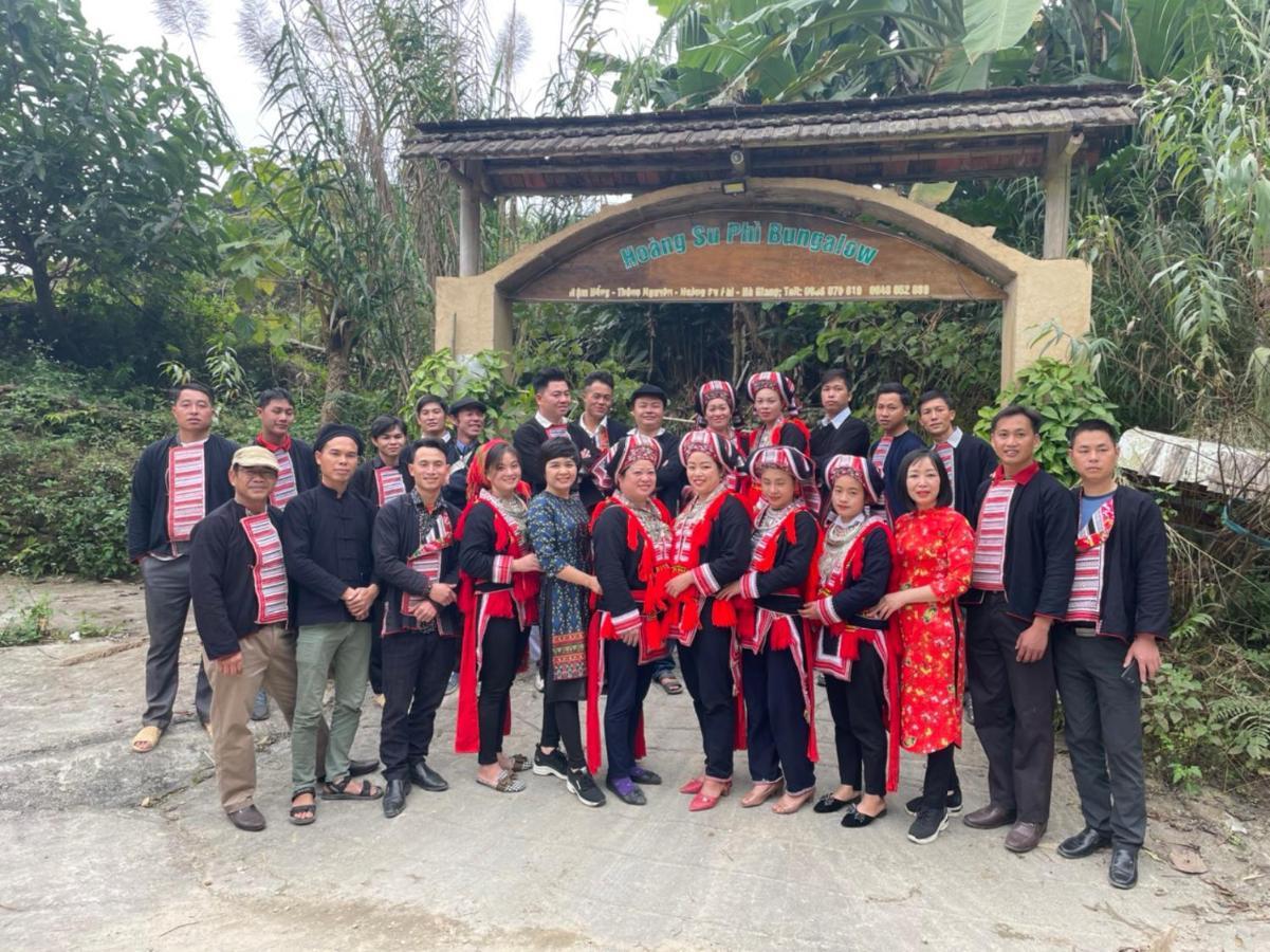 Hoang Su Phi Bungalow Eksteriør bilde
